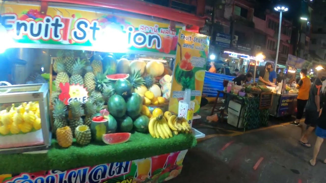 HATYAI,THAILAND.NIGHT WALKING STREET AT LEE GARDEN PLAZA