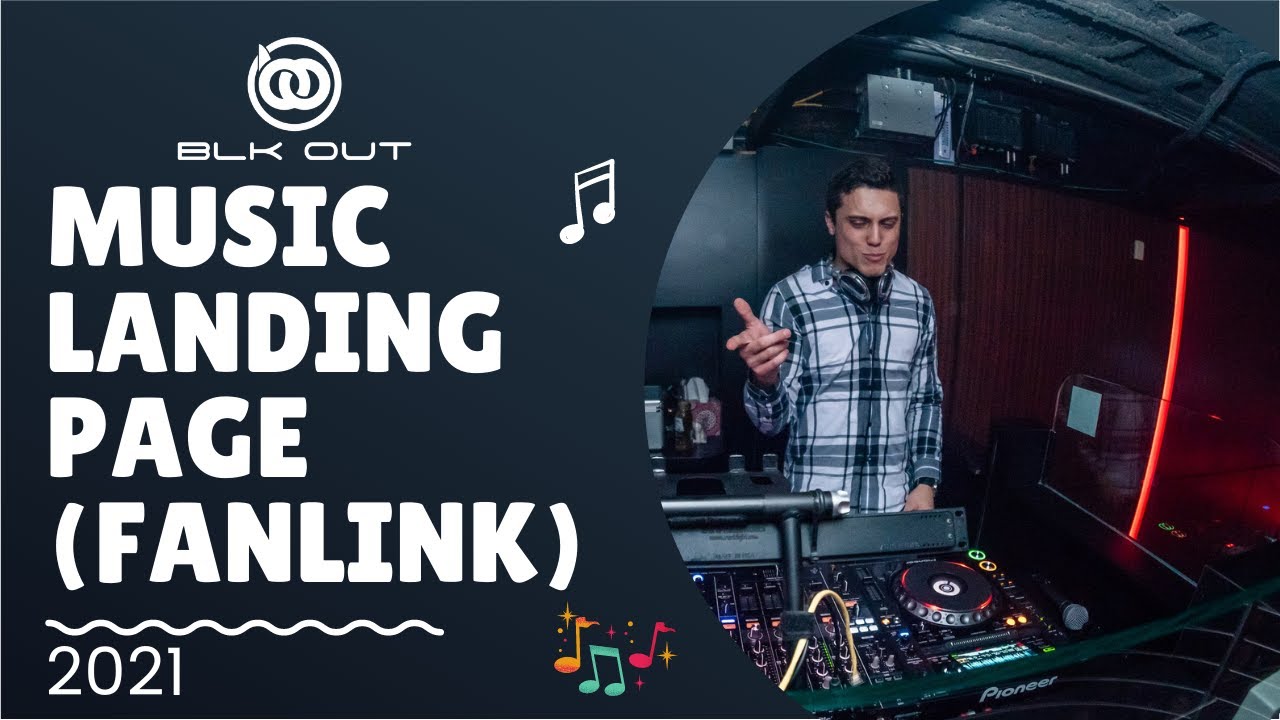 How to Make a Landing Page For Your Music Marketing Using Toneden Fanlink (Spotify, Apple, Youtube)