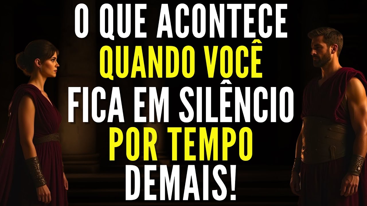 Eles Nunca Esperaram Que Você Ficasse Em Silêncio Por Tanto Tempo e Isso Destrói Eles! | Estoicismo