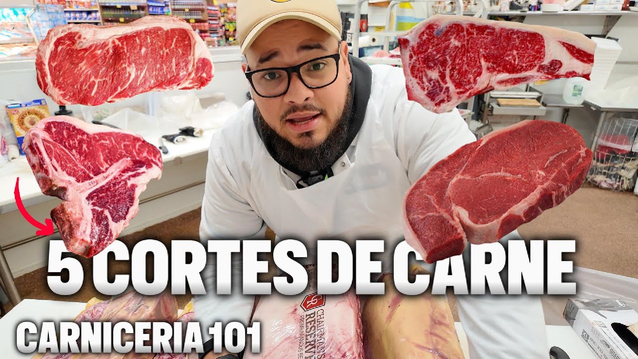 Descubre los 5 cortes de CARNE  que todo carnicero experto RECOMIENDA