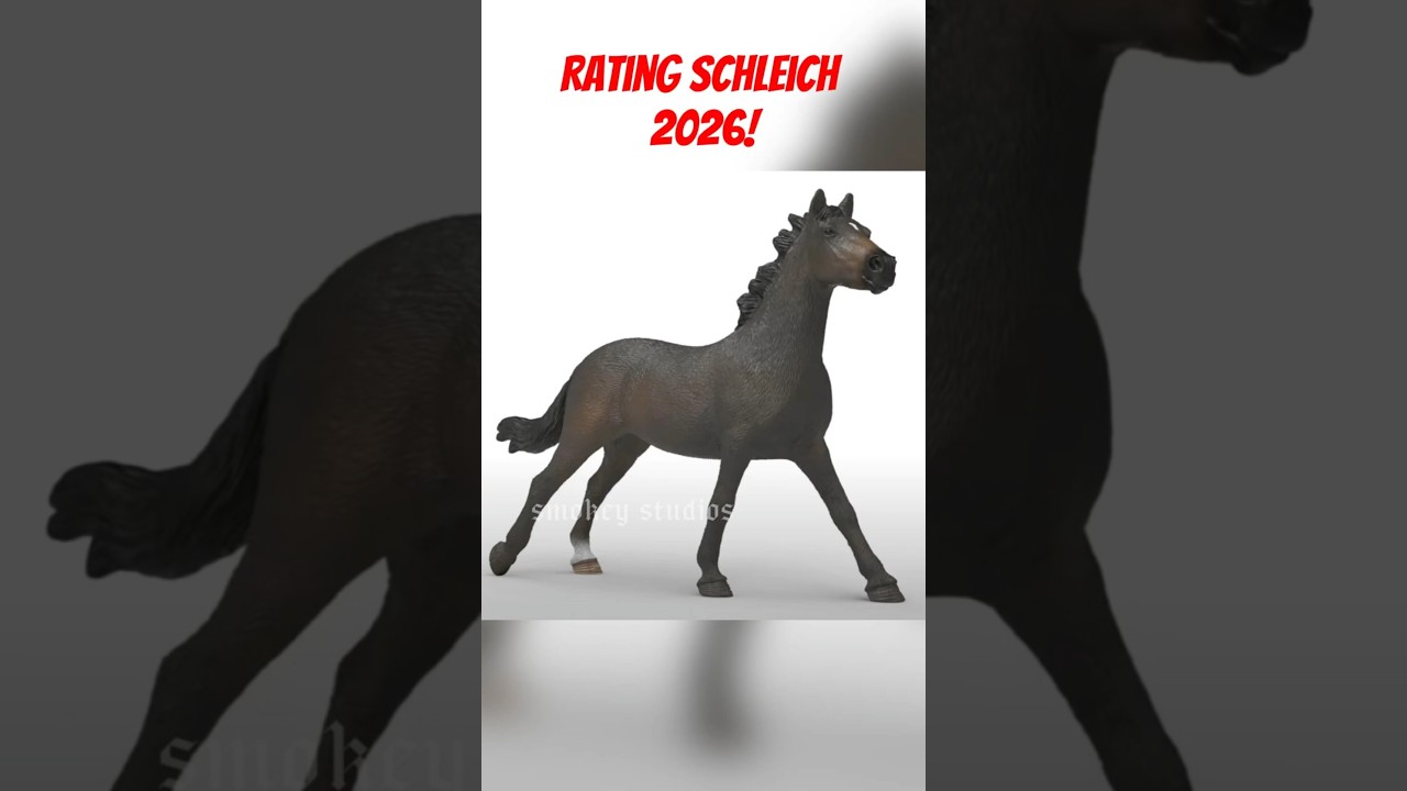 Rating Schleich 2026 Horses 🤩 🥺 🤢 😍 #schleich #schleichhorse #horse #art #smokeystudios