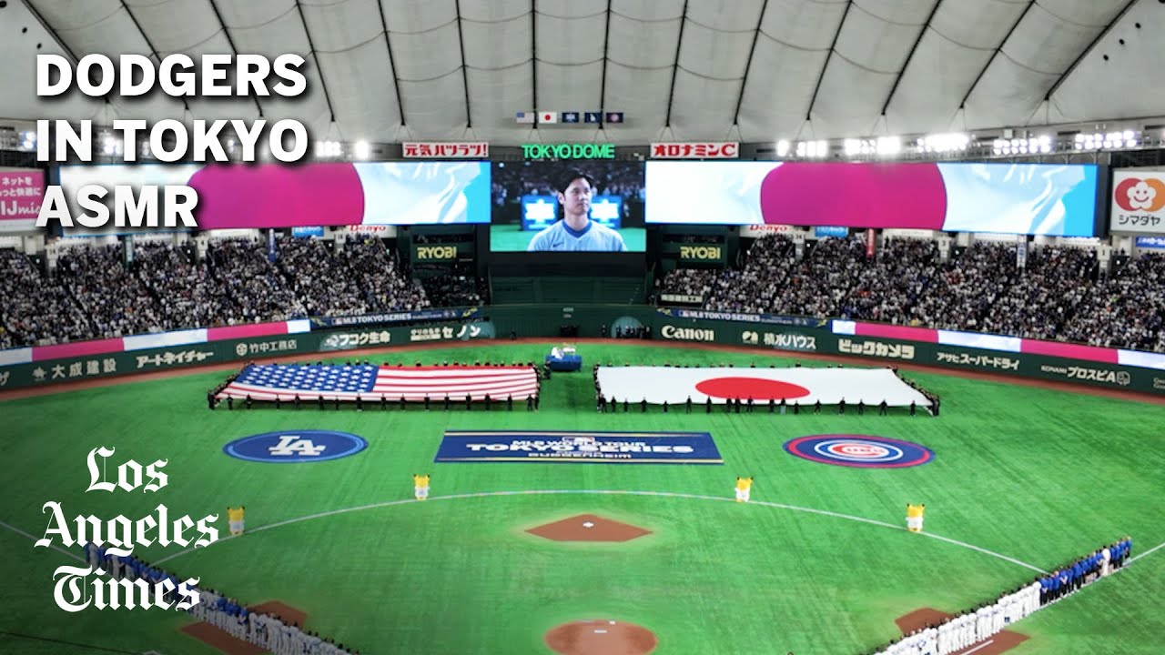 POV: You're watching the Dodgers at the Tokyo Dome
