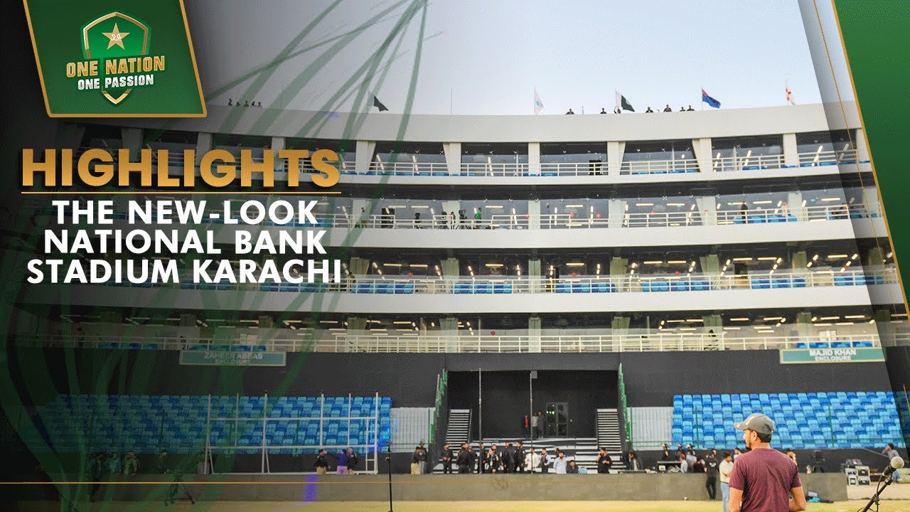 A tribute to all the dedicated workers: Highlights of the transformation of National Bank Stadium 🏟