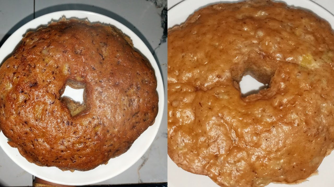 PERBEDAAN BOLU PISANG DUA TELUR DENGAN 1 TELUR TAKARAN SENDOK