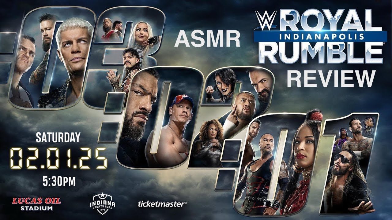 ASMR WWE Royal Rumble 2025 Review