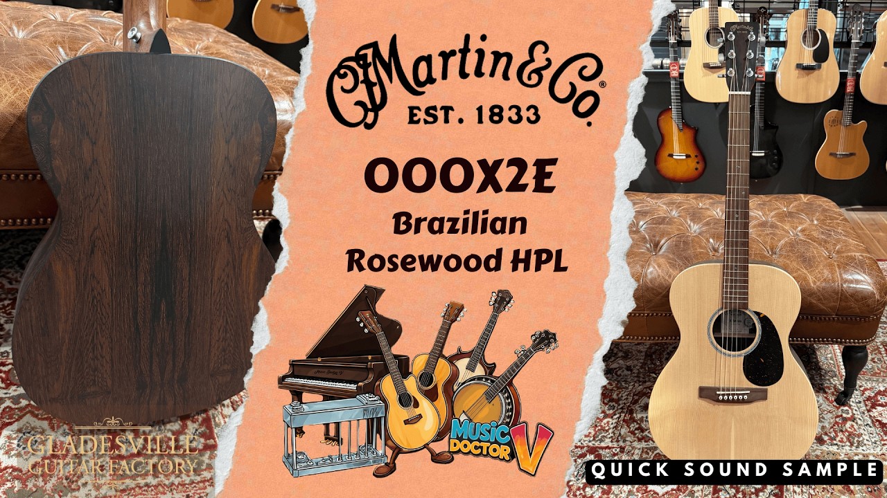 Martin 000X2E - Demo by Michael Varecka - Gladesville Guitar Factory