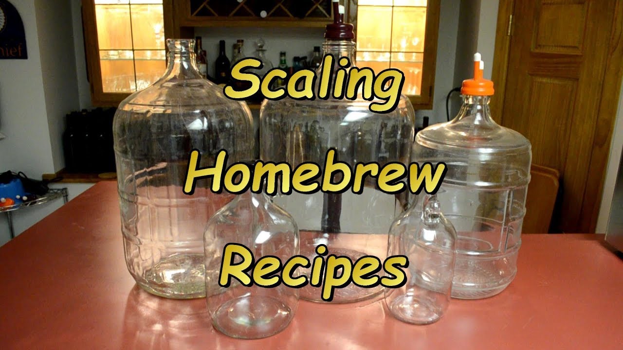 Scaling Homebrew Recipes