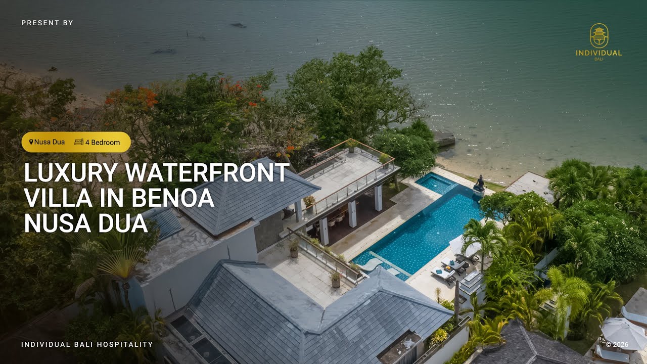 Luxury Waterfront Villa in Benoa, Nusa Dua - Perfect for family stay