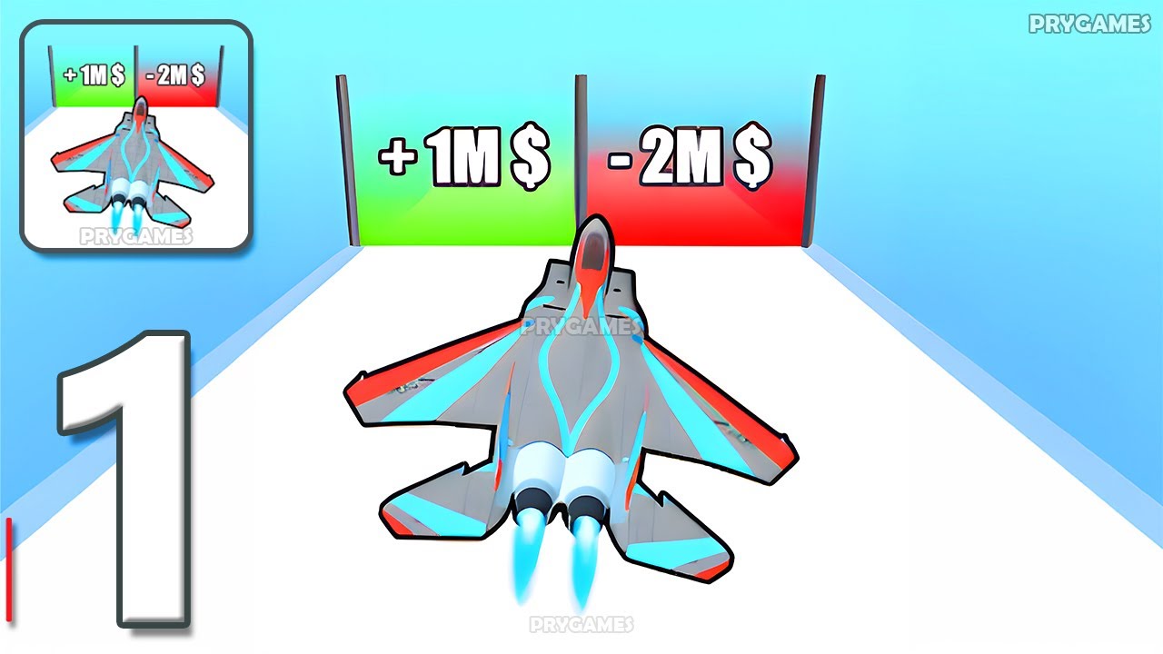 Plane Evolution! - Gameplay Walkthrough Part 1 - Epic Plane Evolution (Android, iOS)