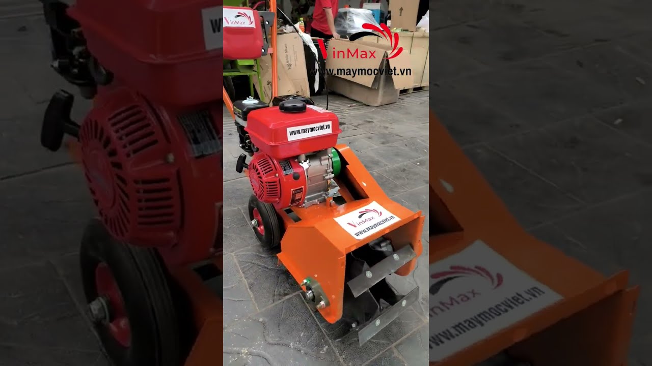 Máy vun luống, xạc cỏ ngô 4 thì Kawasaki KW3023 #mayxoidat  0971628800