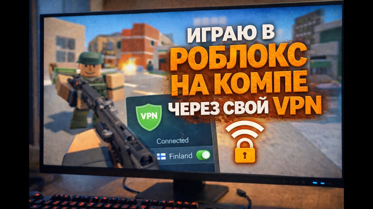 ПОЧИНИЛ РОБЛОКС НА компе. Играю через свой ВПН #roblox