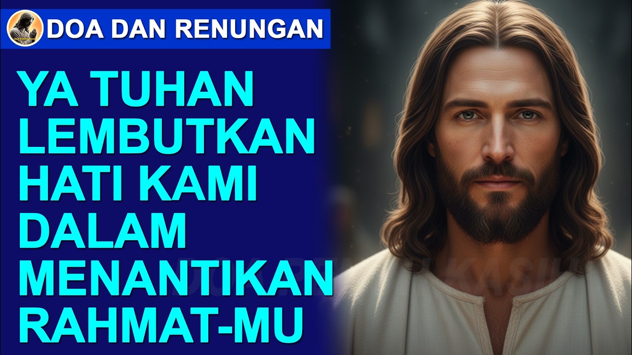 Ya Tuhan Lembutkanlah Hati Kami Dalam Menantikan Rahmat-Mu. Doa Dan Renungan Kali Ini.