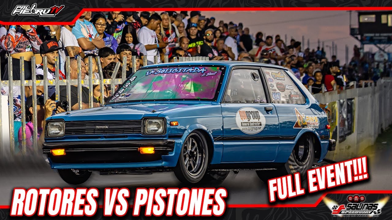 VIDEO MIX ROTORES VS PISTONES ``FULL EVENT`` SALINAS SPEEDWAY SABADO 23 AGOSTO 2025!! PALFIEBRU TV