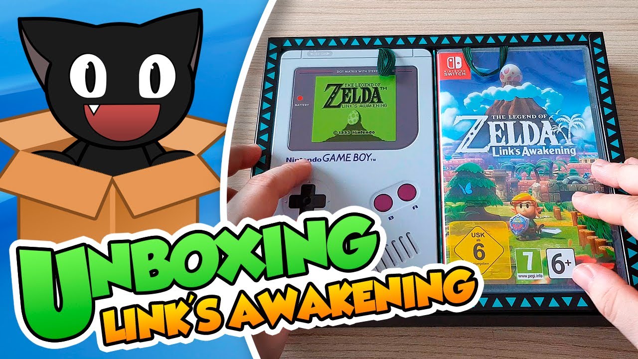 ¡Nostalgia y arte adorable! - Unboxing TLOZ: Link's Awakening Limited Edition - DSimphony