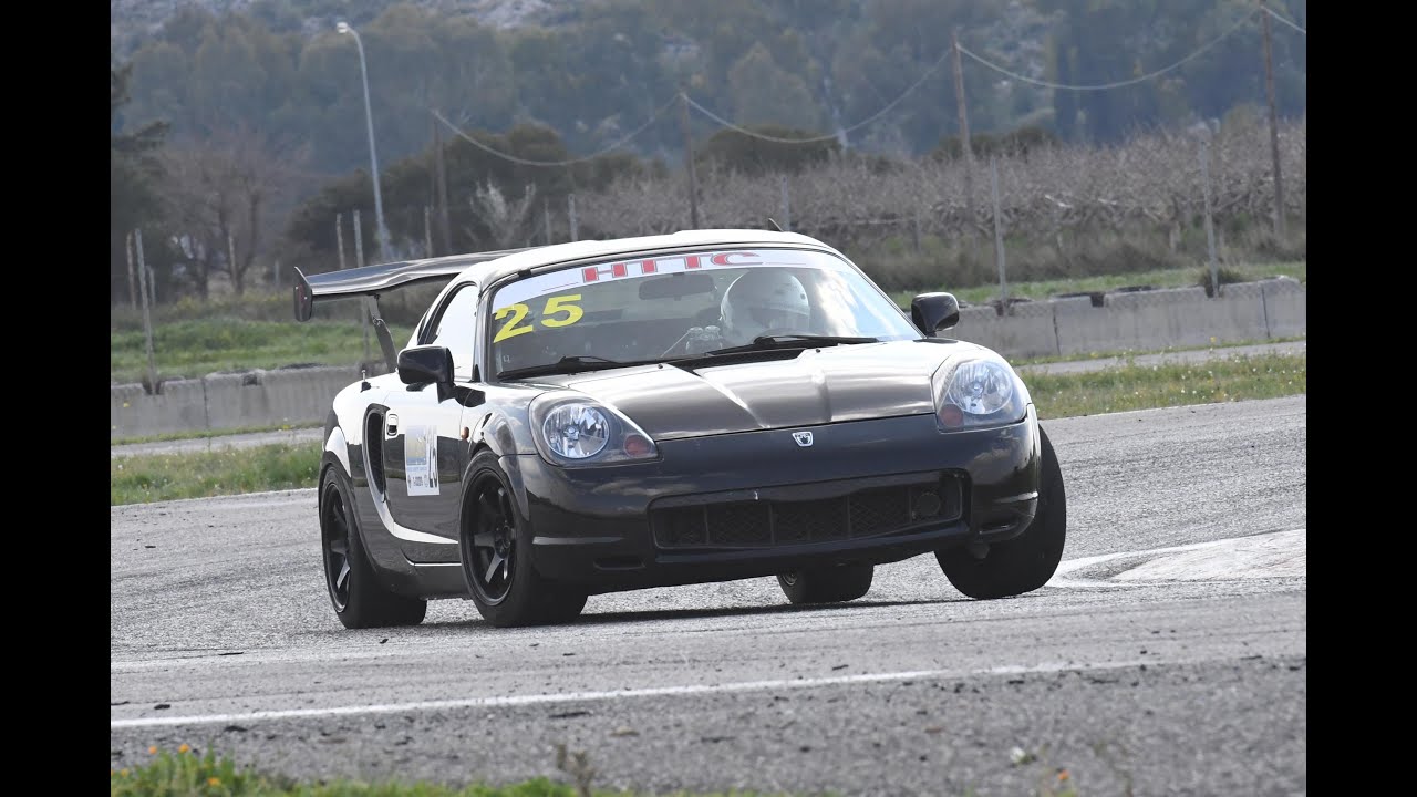 Toyota Mr2 hotlap 1.28.6 @ Serres Circuit 04/10/20