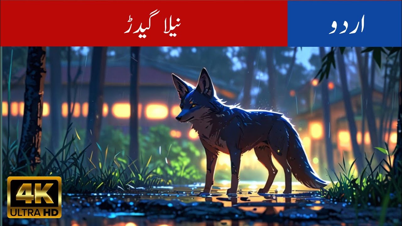 The blue jackal |نیلا گیدڑ|Moral stories|Story for kids|Sabq Amoz Kahaniyan|@haniyasstorys7791