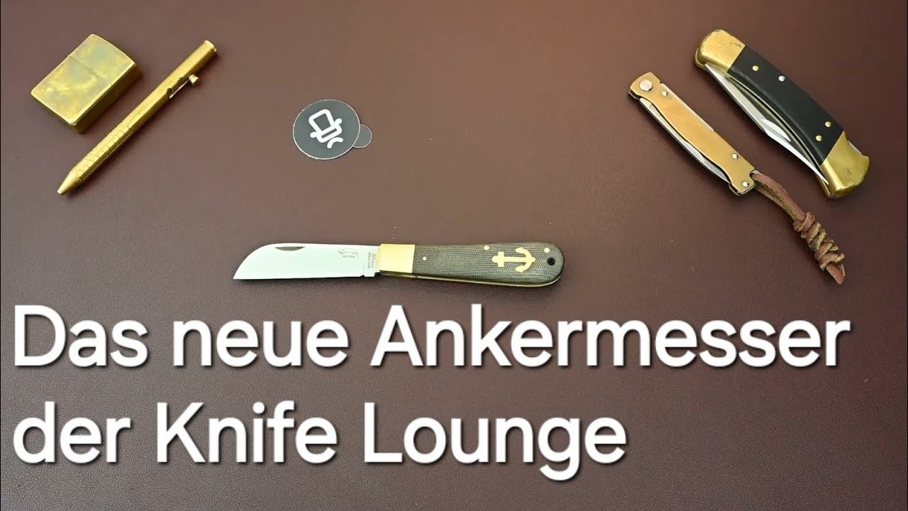 Das BRANCHOR der @KnifeLounge begeistert mich | UNBOXING Otter ANKERMESSER Exclusive Micarta V2