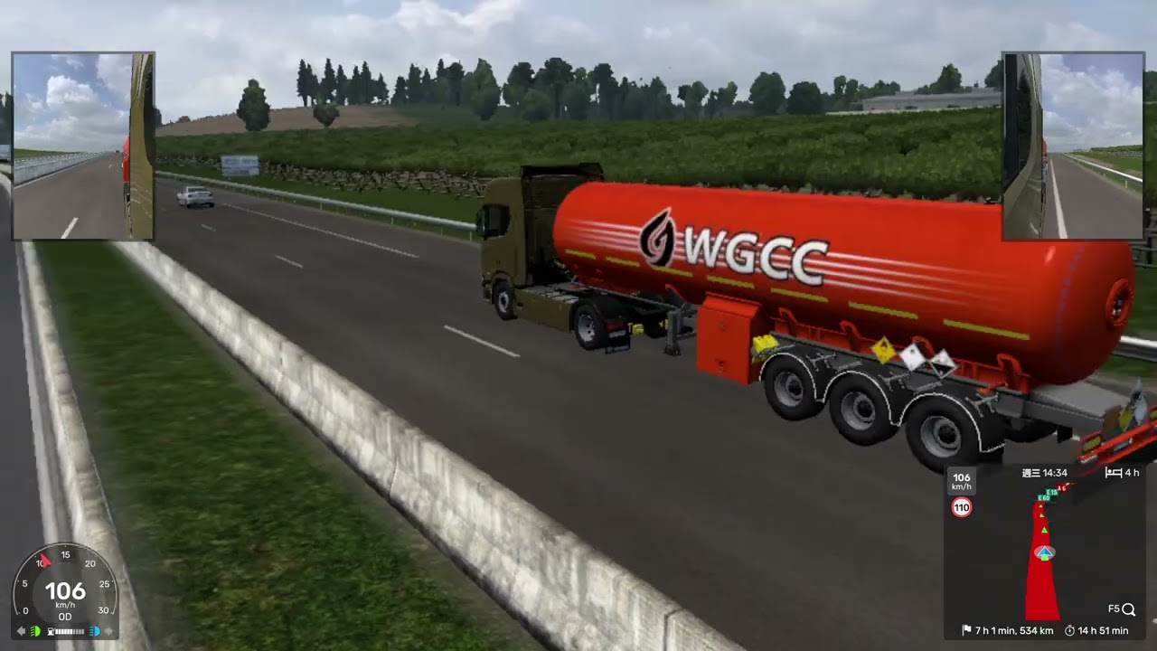 Euro Truck Simulator 2 Driving Live