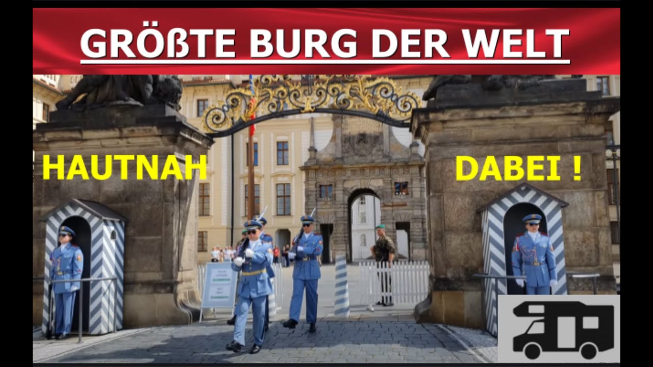 🌟HAUTNAH beim WACHWECHSEL dabei!🤗Rundgang durch den größten Burgkomplex der Welt🏰Goldene Stadt Prag🌟