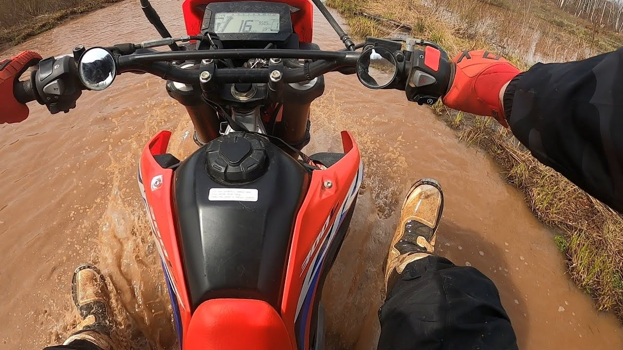 First Crf300L ride of 2025 !!!