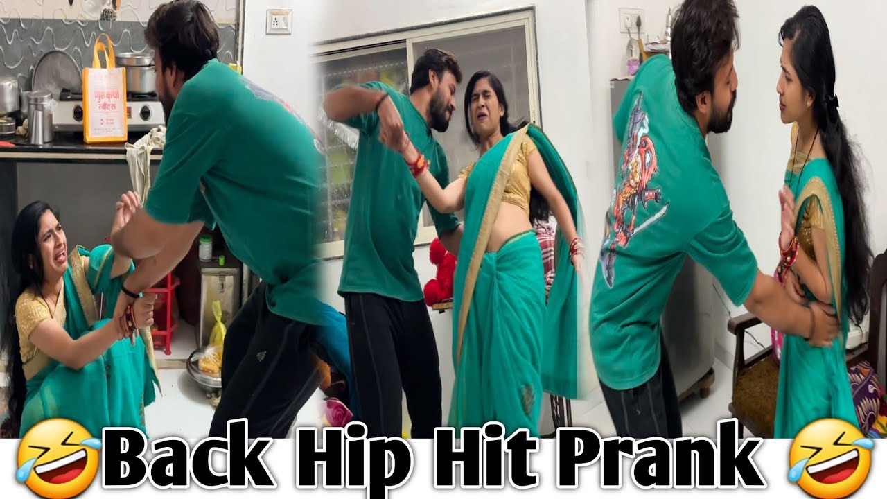 BacK HiP ParnK On Sweet AnnU🤪|| AaJ To MajA Aa GyA|| #prank