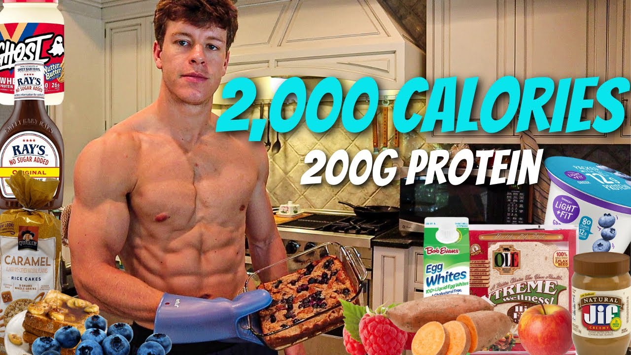 Full Day of Eating 2,000 Calories | Healthy Low Calorie Meals For Fat Loss