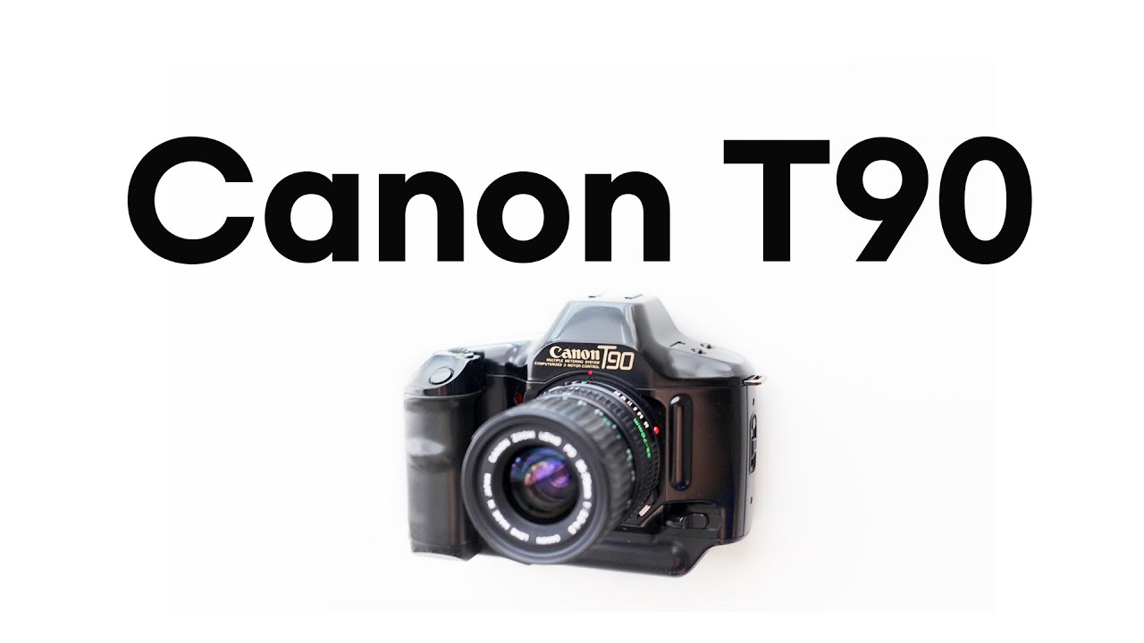 Canon T90 film camera. tank or camera