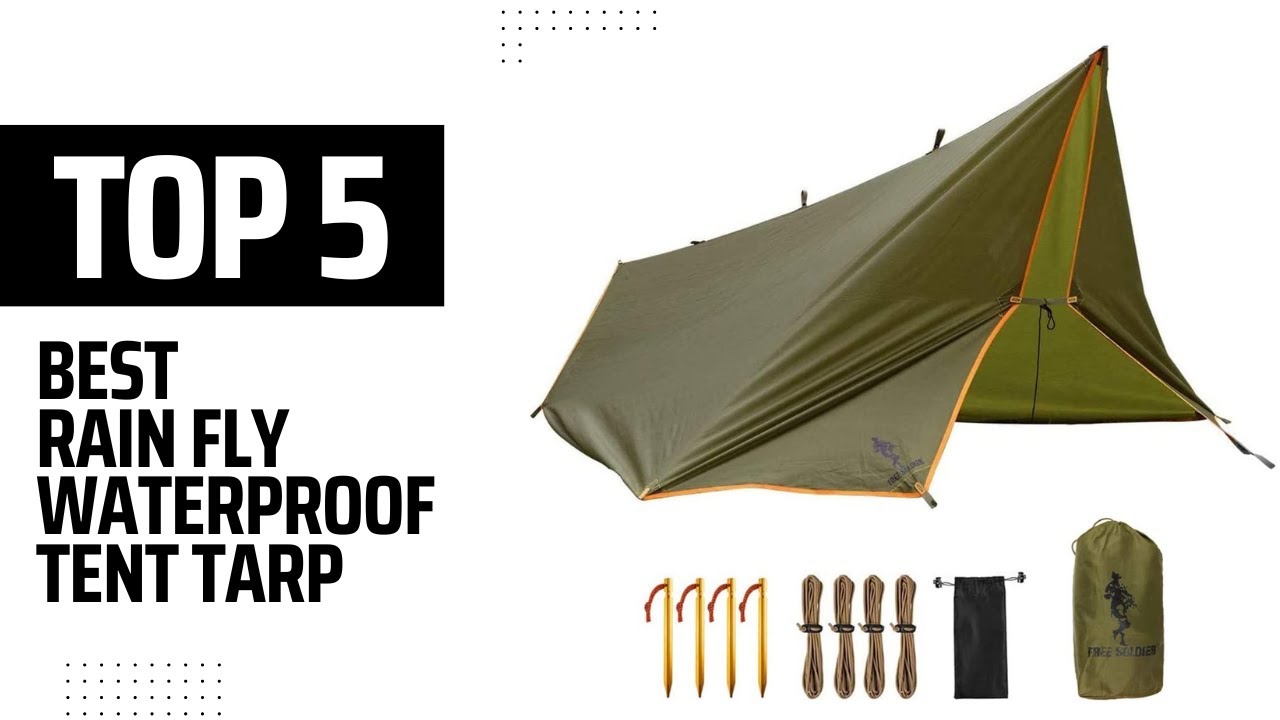 Лучший водонепроницаемый тент для палатки Rain Fly на Amazon / Топ-5 товаров (обзор и тестирование)