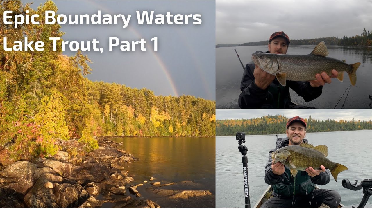 Boundary Waters Fishing Report: Fall Canoe Trip Catching Lake Trout, Part 1