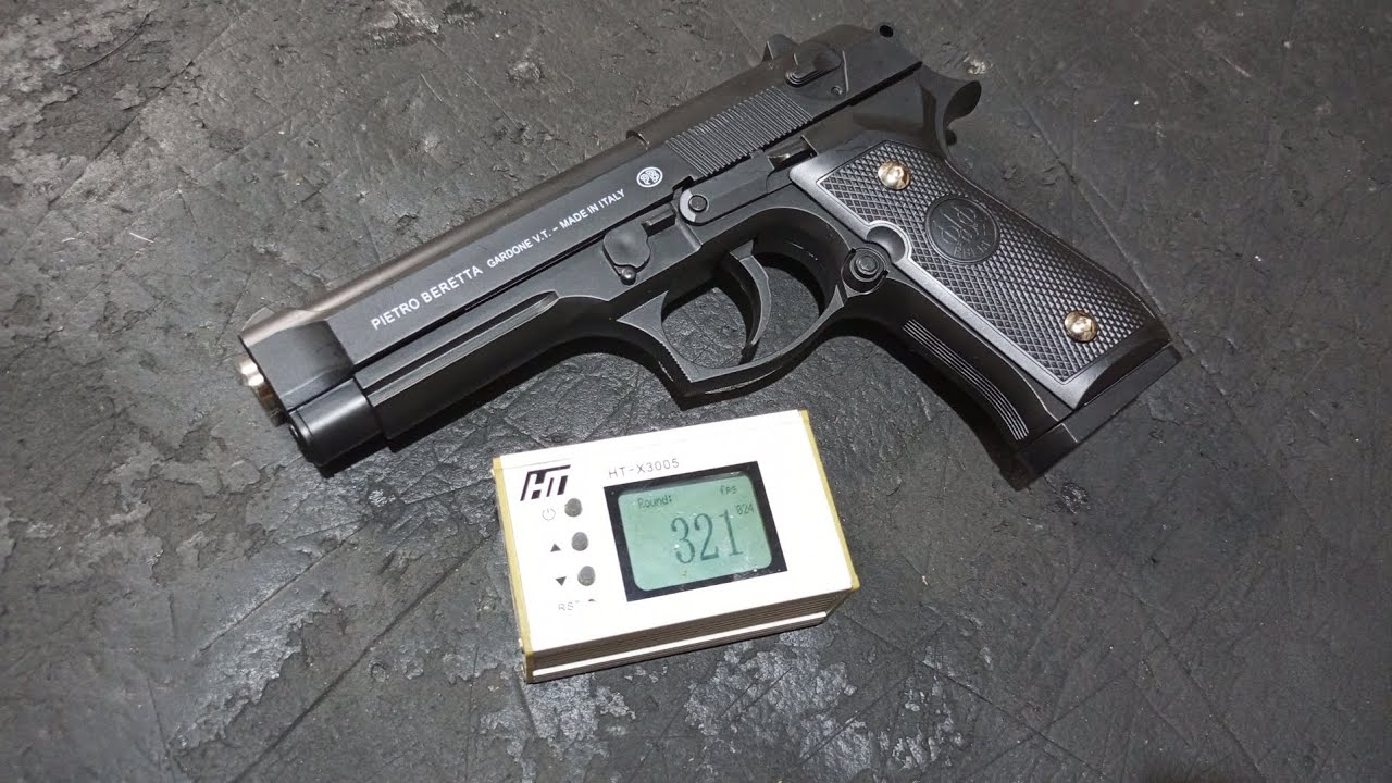 Fps Tertinggi 😱 Q9 BERETTA Upgrade | Airsoft Spring