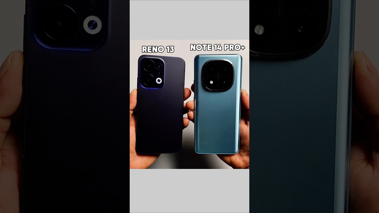 oppo reno 13 vs Redmi Note 14 #shortsfeed #shorts