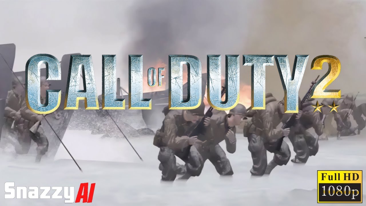 Call of Duty 2 Deserves a 1080P 60FPS Trailer