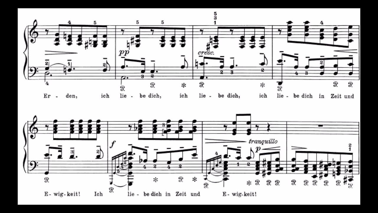 Grieg Ich Liebe Dich