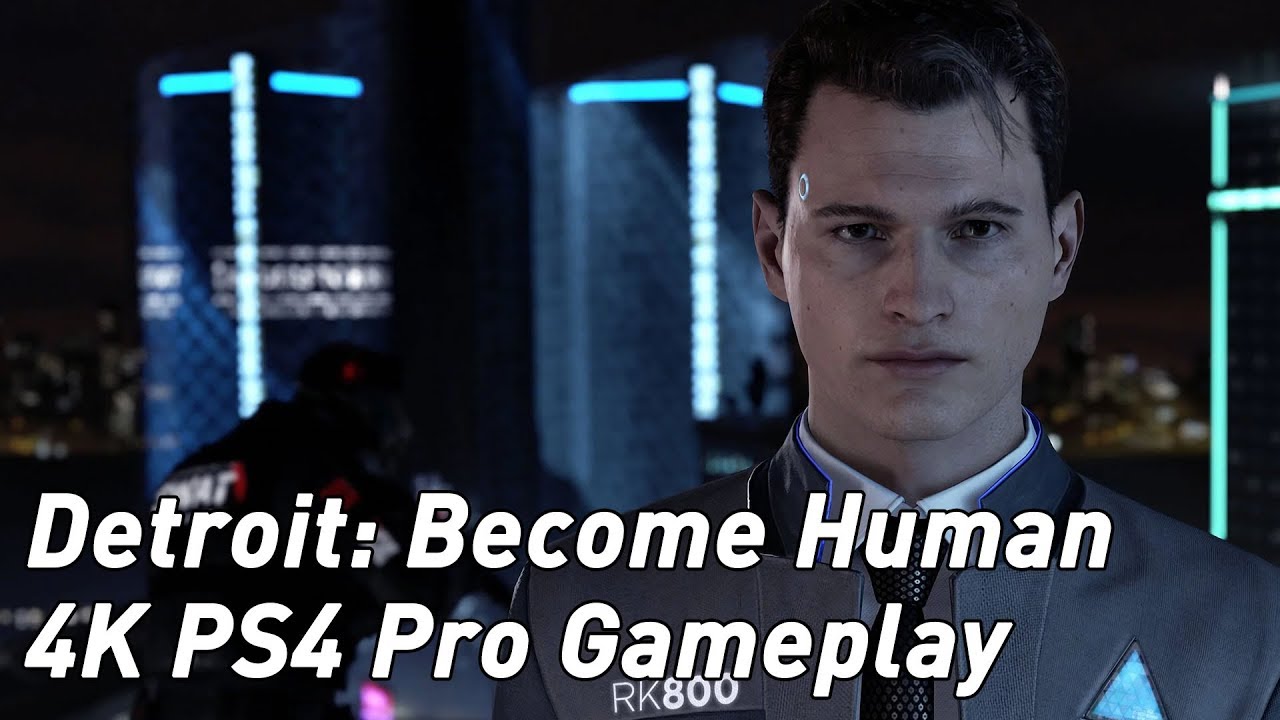Detroit: Become Human - Full Demo in PS4 Pro 4K