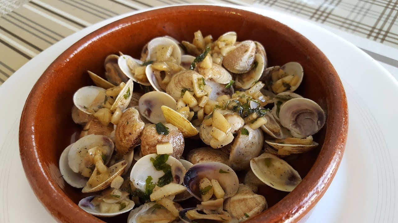 Receta Almejas al ajillo - Rico Rico y fácil | Cocina con Rock