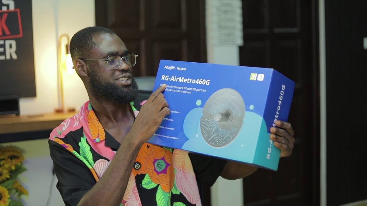 Распаковка и сборка наушников Reyee RG-AirMetro460G