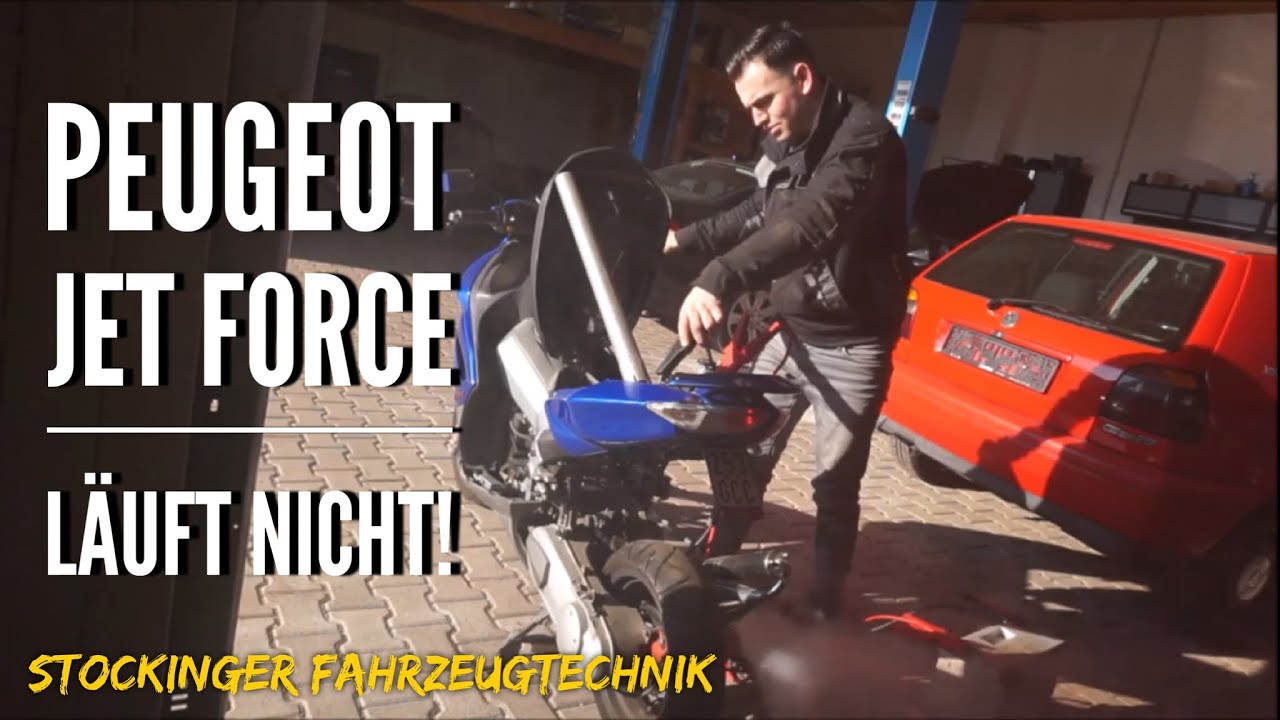 Peugeot Roller Jet Force | Geht nicht an und will nicht laufen |