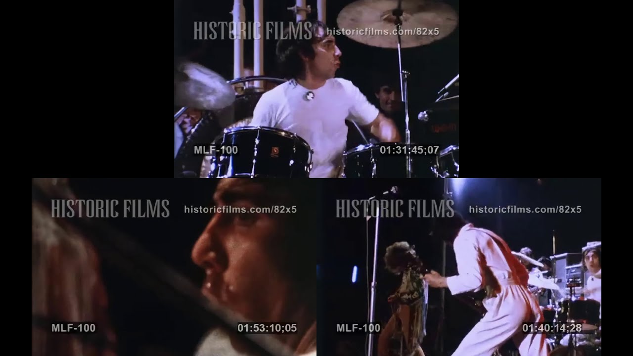 The Who - Naked Eye (Isle Of Wight 1970) 3 CAMERA VIEW