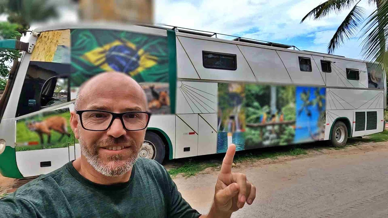 TOUR NO MOTORHOME GIGANTE NA ESTRADA