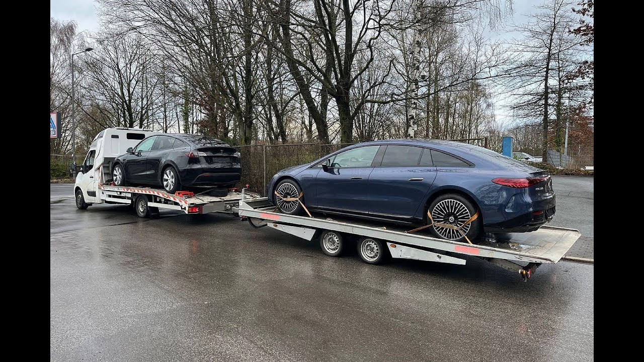 Polizei zieht massiv überladenen Autotransporter in Haan aus dem Verkehr