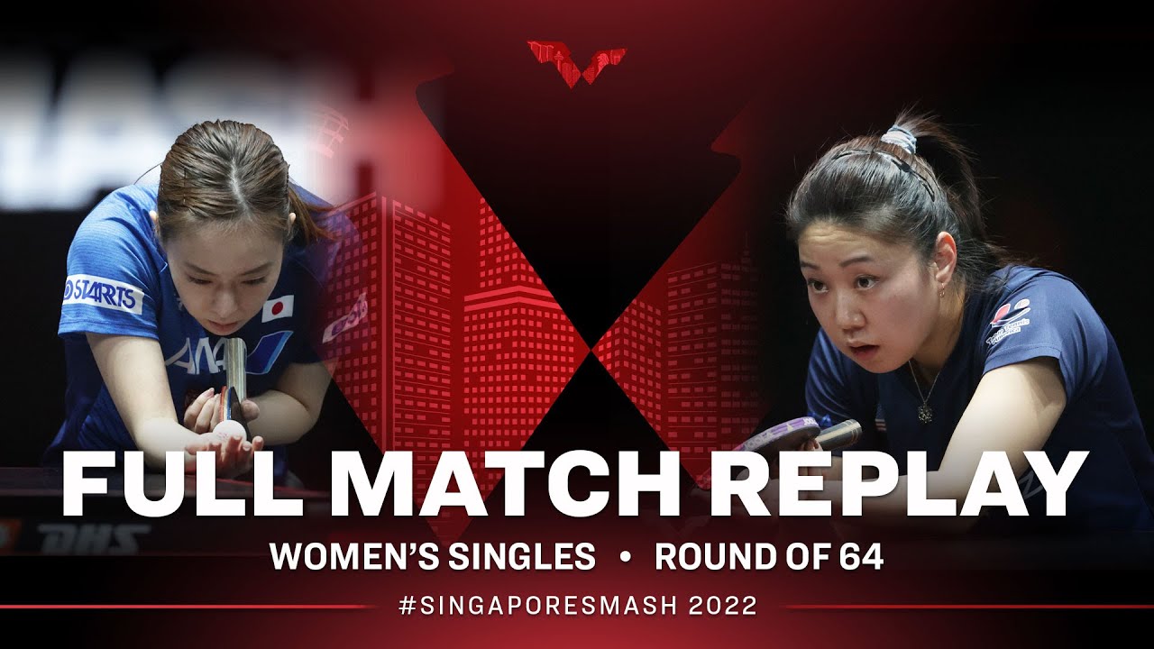 FULL MATCH | ISHIKAWA Kasumi (JPN) vs ZHANG Lily (USA) | WS R64 | #SingaporeSmash 2022