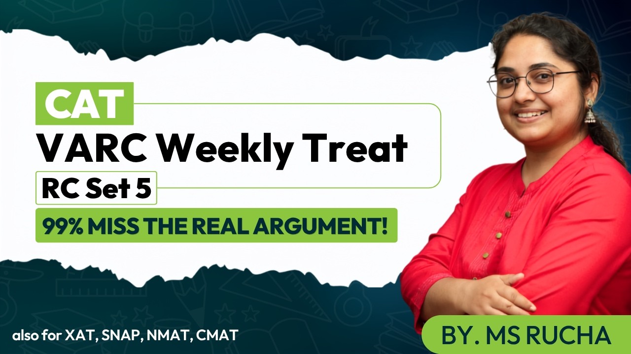 CAT 2026 RC Strategy | The Hidden Twist Most Aspirants Miss in Reading Comprehension