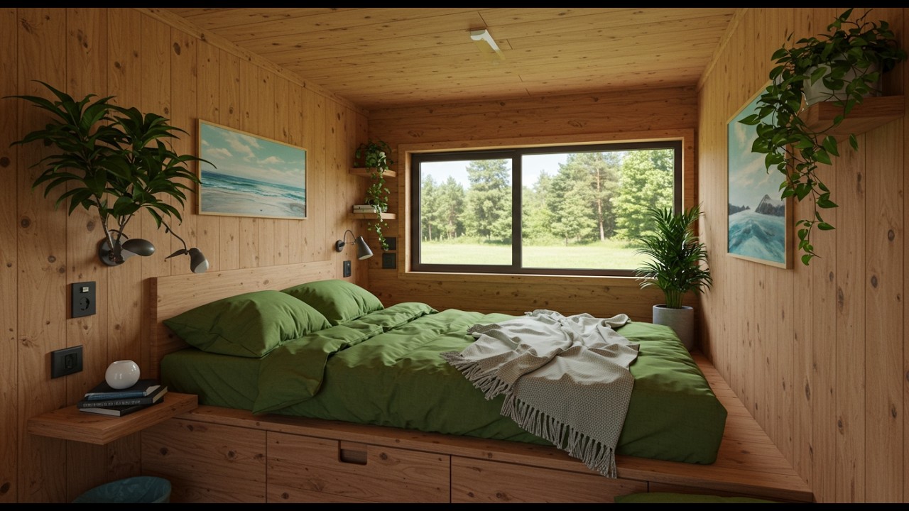 Biophilic Tiny Container Home Ideas That Feel Like Living in Nature