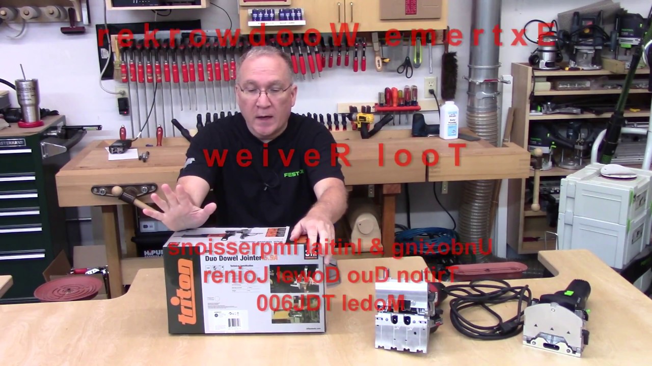 Triton Duo Dowel Joiner TDJ600 Review Part 1 - Initial Impression and Repair