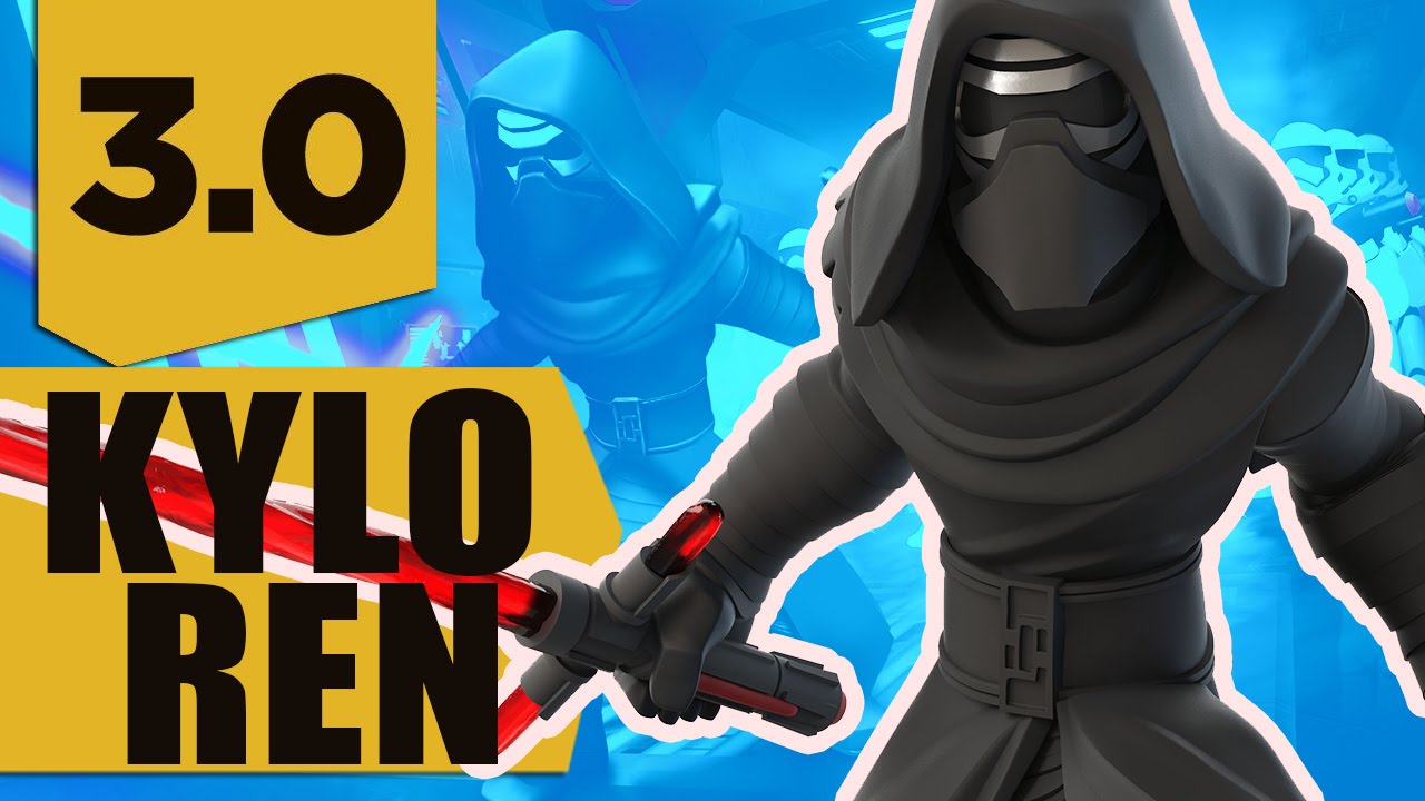 Disney Infinity 3.0: Kylo Ren Gameplay and Skills Max Level  (Star Wars The Force Awakens)