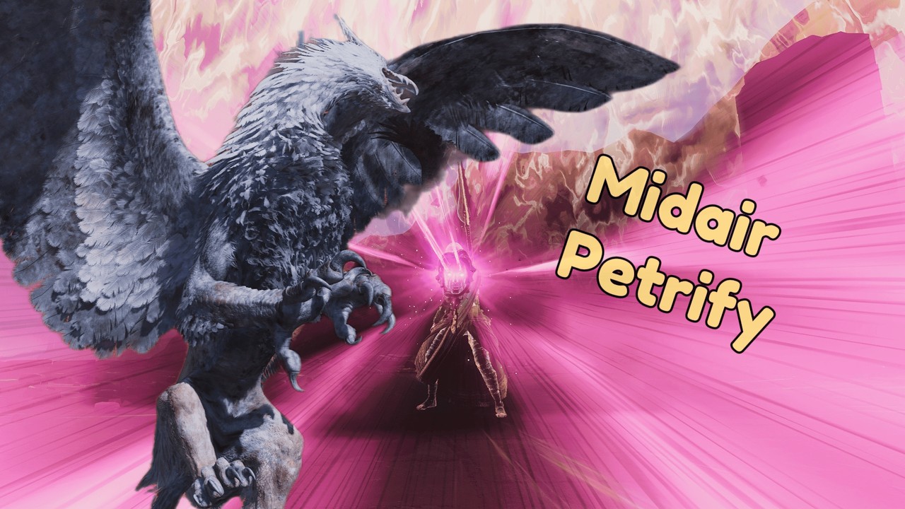 Dragon’s Dogma 2 — Griffin Boss Fight (Midair Petrify)