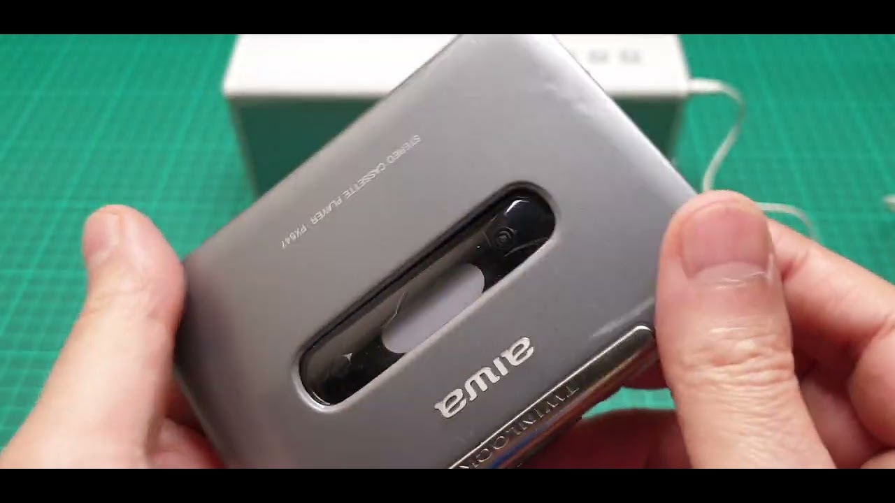 Обзор персонального кассетного плеера Aiwa HS-PX547 Walkman, версия Gray