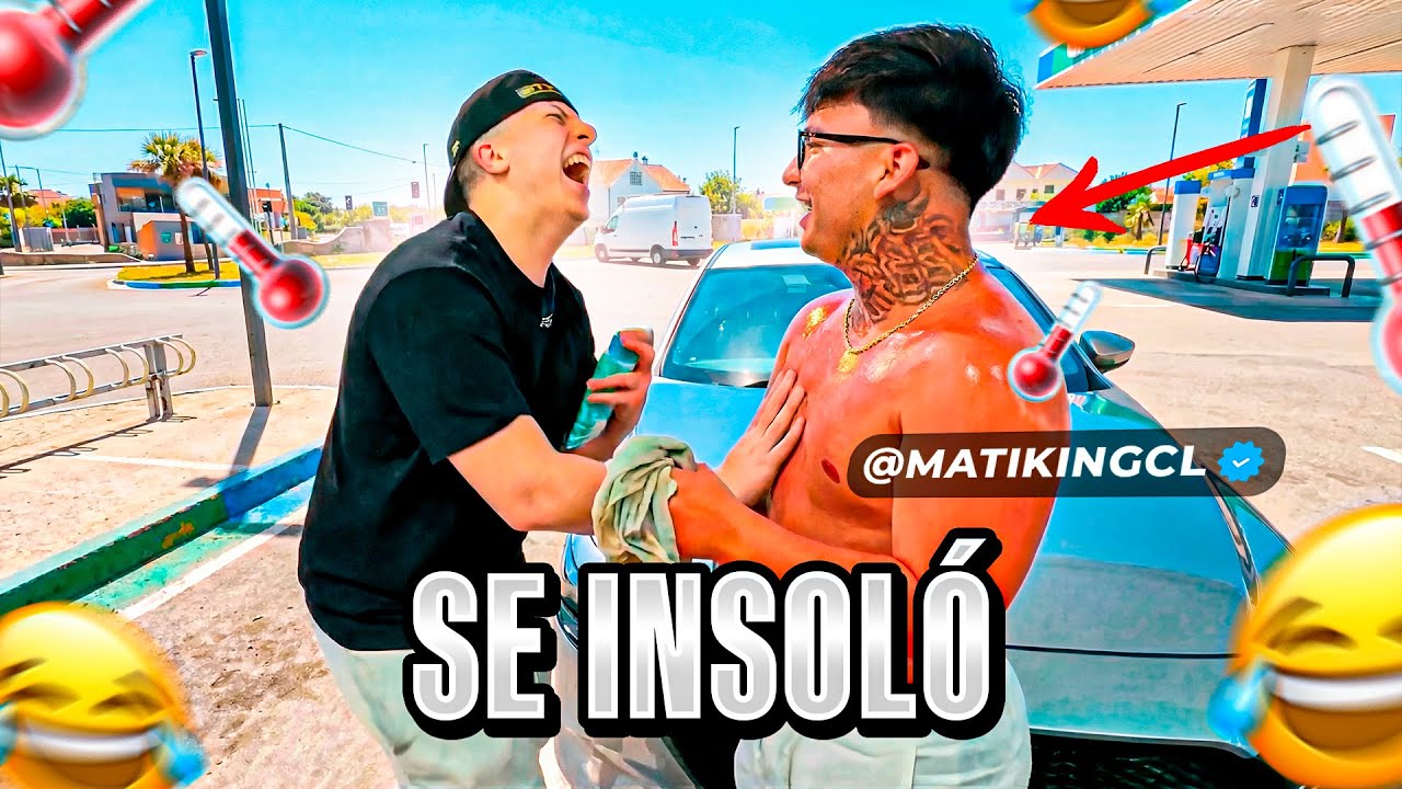 Pens&oacute; que era bronceado&hellip; era INSOLACI&Oacute;N 😂 @matiking