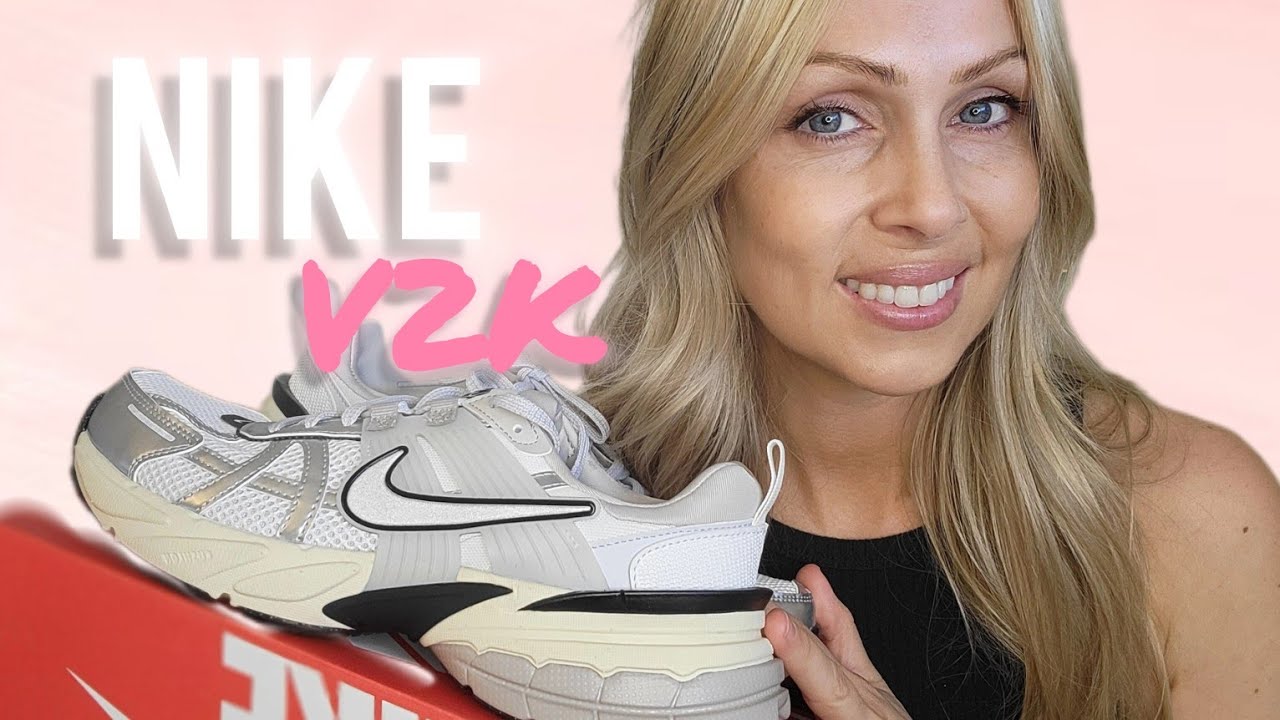 Spring Sneakers / Nike V2K / Review / Outfit Ideas #fashionover40  #styleinspo