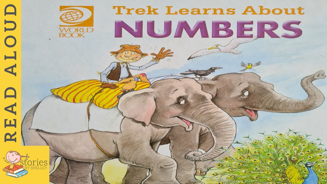 Trek Learns about NUMBERS | READ ALOUD | Storytime for kids